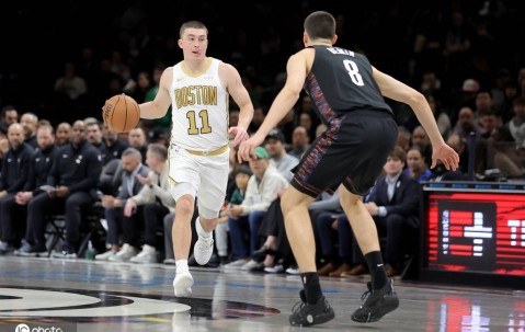 普理查德32分布朗27+9+12 绿军双加时送篮网四连败