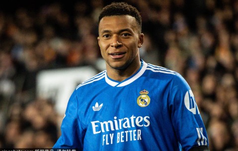 皇马官方：姆巴佩确诊左膝扭伤 目前将采取保守治疗