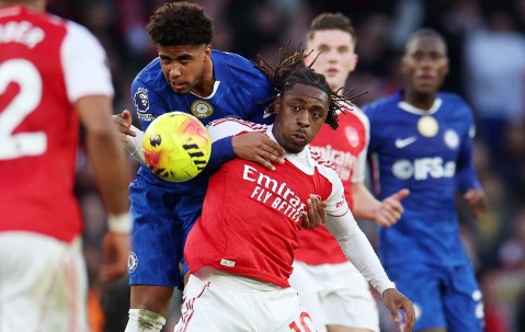 （外代二线）足球——英超联赛：阿森纳胜切尔西