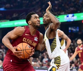 哈登28+7米切尔38分 骑士大胜步行者